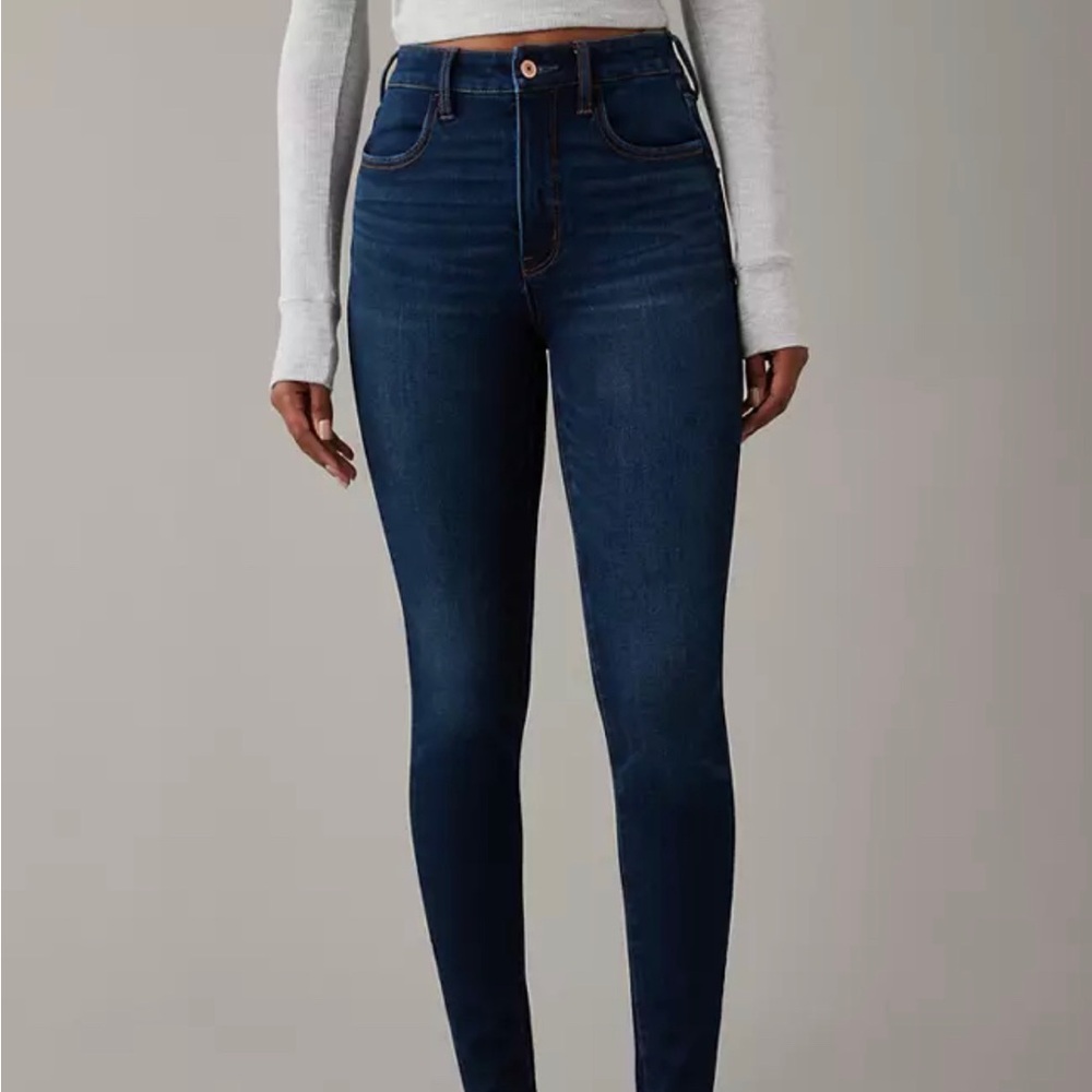 American Eagle Dream Stretch Jeggings. Great Condition, 6 short